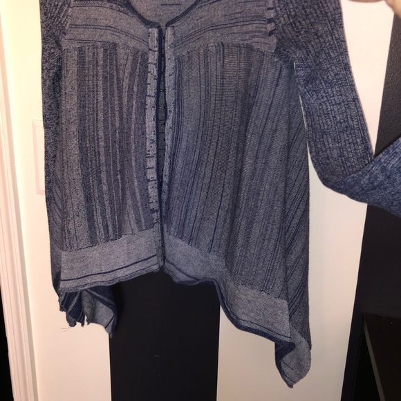 NWOT Free People Never Again hook and eye Cardigan - Picture 5 of 8